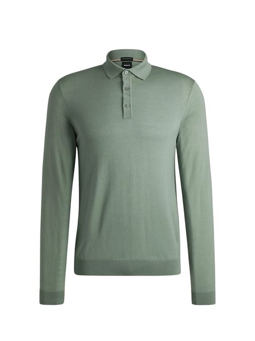 Hugo Boss maglione- Verde chiaro Hugo Boss | 50476355314